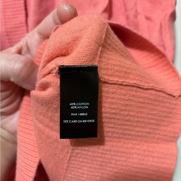 Torrid Coral Button-Up Cardigan - Picture 3 of 4